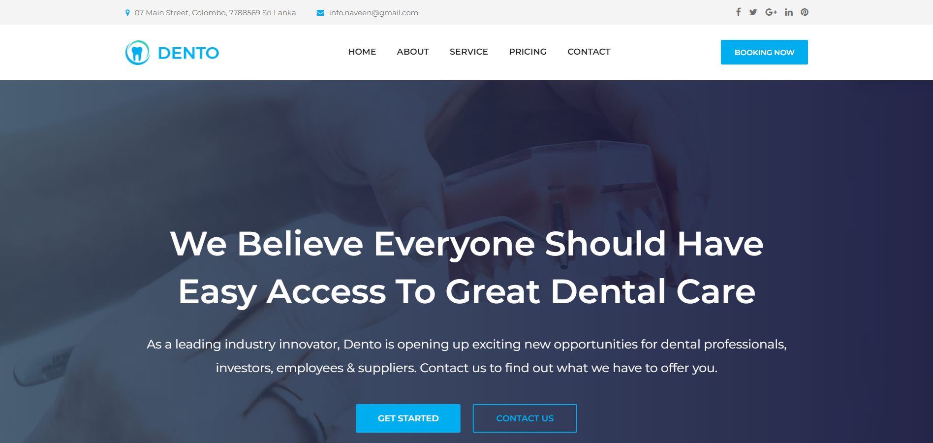 Dental Website